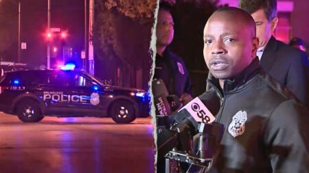 Milwaukee police officers ambushed in alley shooting, suspect on the run