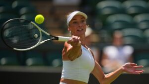 Carson Branstine, model and rising tennis phenom, enters spotlight ahead of Wimbledon match