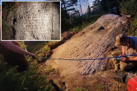Biblical carving discovered near US has experts wondering about possible link to Jesus’ death