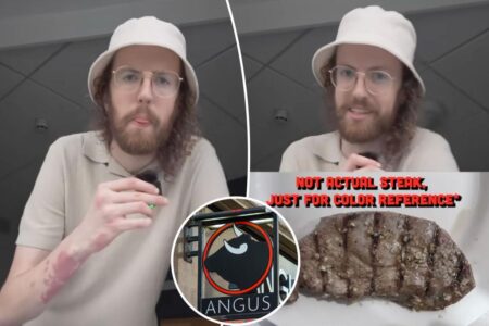 Naive American tourist hilariously falls for ‘genius’ London restaurant prank: ‘Talk about a mis-steak’
