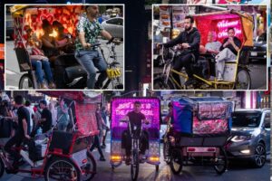 Pedicabs blasting music upset Broadway performances, cause chaos for Midtown drivers —but NYC pushes for theater ban