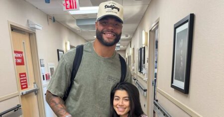 Cowboys’ Dak Prescott and Fiancee Sarah Jane Ramos Welcome 2nd Baby: ‘In Love With Our Family of 4’