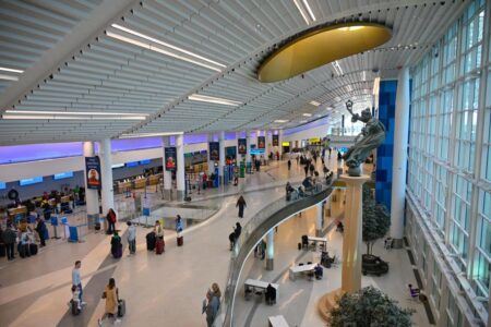Dangerous mystery odor at major US airport sickens 7, sends some to hospital