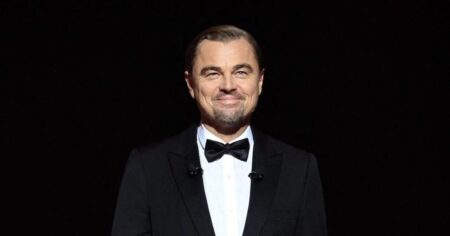 Leonardo DiCaprio Once Again Dons Dodgers Cap For Lauren Sanchez and Jeff Bezos’ Post-Wedding Bash