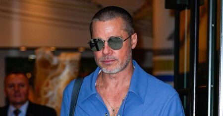 Celebs Who Have Nailed the Monochrome Trend: Kendall Jenner, Brad Pitt, More