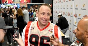 Joey Chestnut Uses ‘Burping Exercises’ to Prep for Nathan’s Hot Dog Eating Contest Return