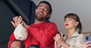 Taylor Swift and Travis Kelce Are All Smiles at Nashville Bar During NFL Star’s Training Camp
