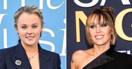 JoJo Siwa Reacts to Idol Miley Cyrus’ ‘Not Very Good’ Joke About Bringing Her ‘Back Out’ of the Closet