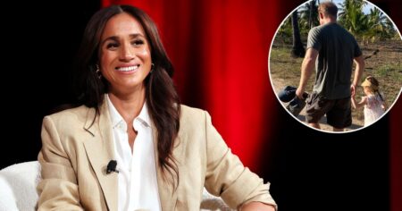 Meghan Markle Shares Never-Before-Seen Photos of ‘Sweetest Bond’ Between Prince Harry and Lilibet