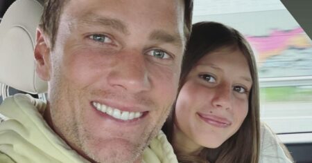 Tom Brady Shows Off Resemblance With Daughter Vivian in Sweet New Selfie: ‘My Favorite Co-Pilot’