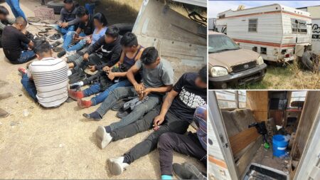 17 illegal migrants discovered crammed in RV, sedan in sweltering Arizona heat