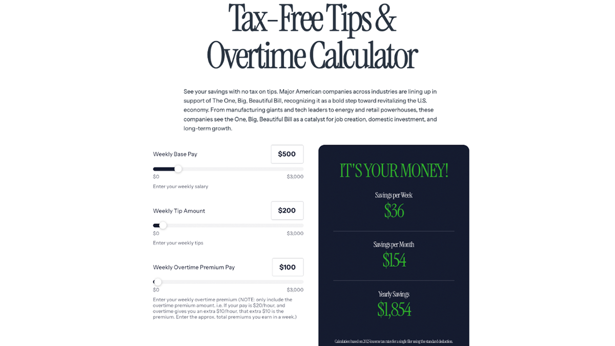 White House calculator