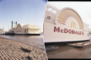 Historic photos of the world’s first floating McDonald’s have resurfaced — years after shuttering:  ‘Good memories’