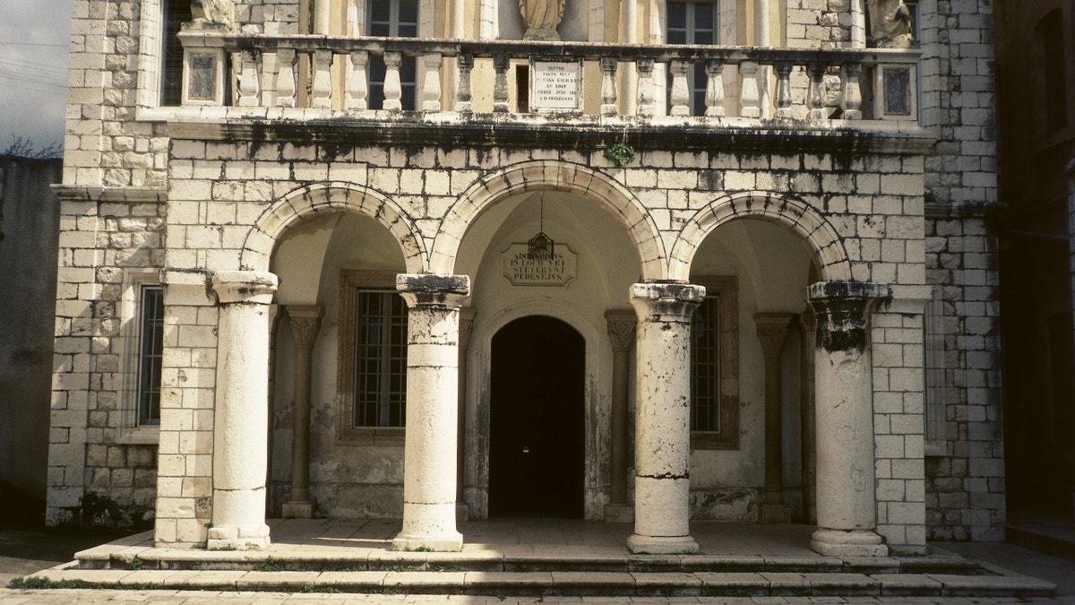 Kafr Kanna exteriors of church