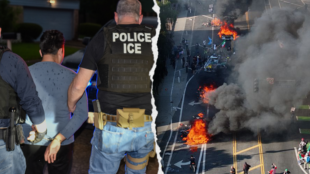 ICE ramps up arrests of convicted criminals as riots rage in blue city: ‘You will not stop us’