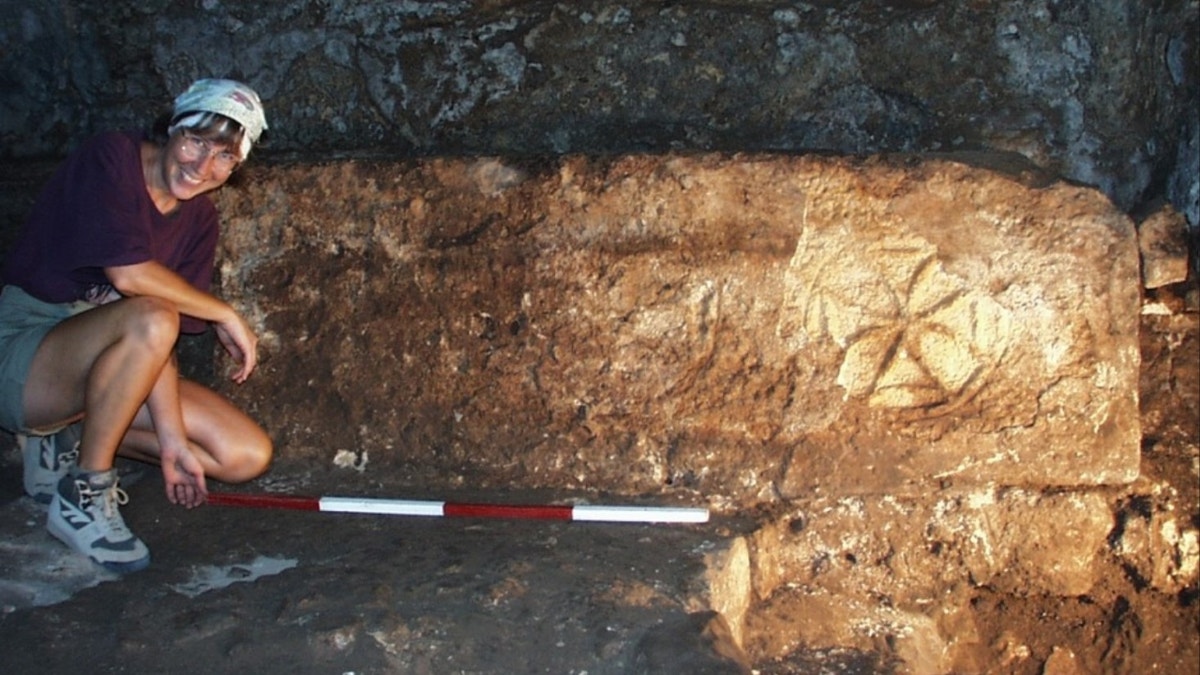 Carvings at pilgrimage site