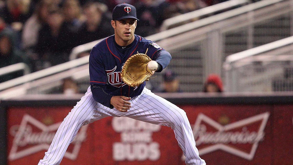 Joe Mauer at first base