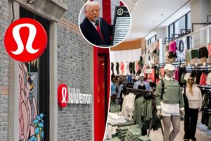 Lululemon fans furious as tariffs threaten to drive prices even higher amid stock plunge