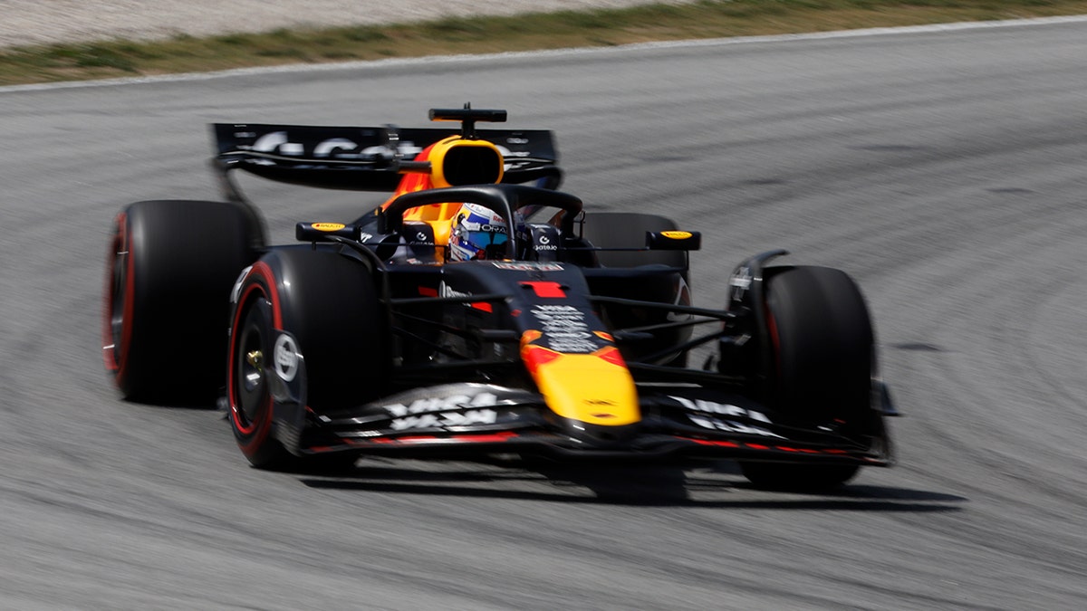 Max Verstappen races