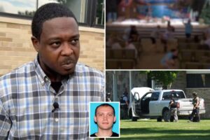 Deacon reveals split-second decision to run over Michigan church gunman with pickup truck