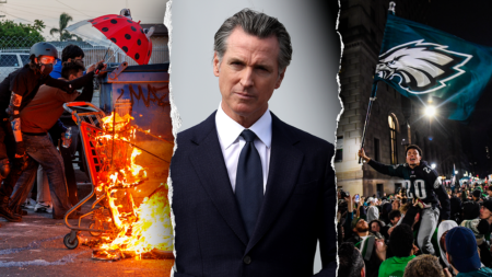 Newsom’s office compares LA riots against federal agents to sports celebrations