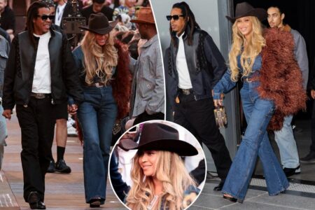 Beyoncé and Jay-Z steal the spotlight at Louis Vuitton’s Paris Fashion Week show: ‘Queen Bey effect’