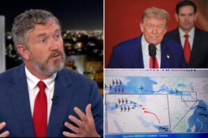 Trump goes nuclear on Republican after Iran war powers slapdown, vows to back primary foe: ‘MAGA doesn’t want him’