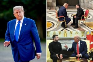 Trump set to meet Zelensky for first time since Pope Francis’ funeral after zinging Putin