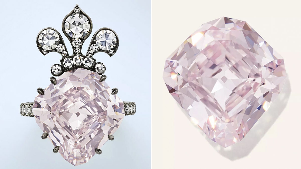 rare pink diamond marie antoinette