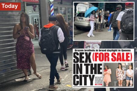 Business as usual at NYC’s seedy Roosevelt Avenue — despite illicit workers saying they’re fearful of Trump’s promised ICE crackdown: ‘I’m scared every day’