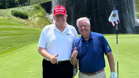 Trump golfs with Republican senators Schmitt, Graham and Paul ahead of ‘Big, Beautiful Bill’ vote
