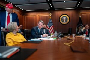 Dramatic pics show Trump and his team in Situation Room for Iran strike — and key person is missing