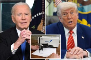 Trump orders investigation into ‘increasingly apparent’ cover up of Biden’s mental decline and aides use of autopen