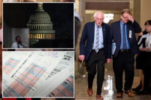 US Senate push to pass Trump’s .3 trillion bill extends into second day