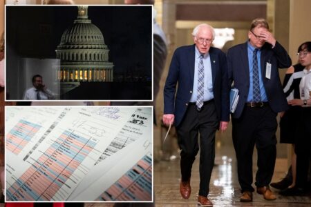 US Senate push to pass Trump’s .3 trillion bill extends into second day
