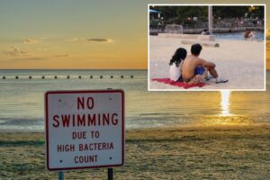 High levels of bacteria that can cause fever, vomiting and diarrhea found in these beaches along East and West Coasts