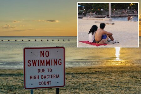 High levels of bacteria that can cause fever, vomiting and diarrhea found in these beaches along East and West Coasts