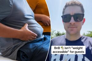 Man goes viral on TikTok for claiming his home rental guests demanded ‘weight accessible’ accommodations