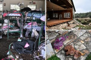 First look: Images show ravaged Christian girls camp after Texas floodwaters race through