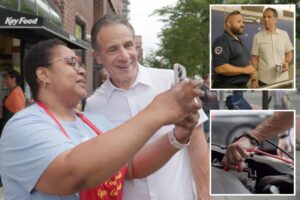 Clunker! Andrew Cuomo blasted for ‘cringe, inauthentic’ NYC campaign ad where he  jump-starts man’s car