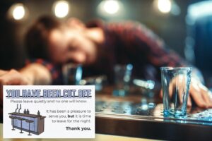 Bartenders’ silent message to drunk patrons sparks heated viral debate
