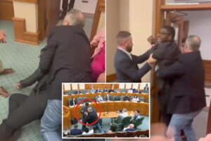 Democratic Texas congressional candidate dragged out, arrested after rant at redistricting hearing, wild video shows