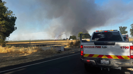 Crews respond to massive explosions at fireworks facility in California