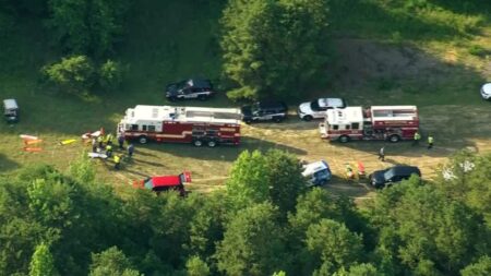 Small plane goes down at New Jersey airport in ‘mass casualty’ emergency