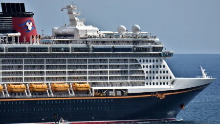 Girl on Disney cruise fell through porthole as dad jumped to save her in 20-minute fight for survival: police