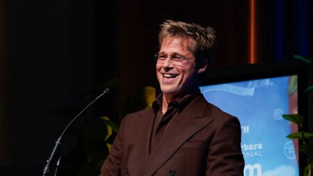 Brad Pitt, a Chiefs fan, shares time he trolled Bradley Cooper about Eagles’ losses before Super Bowl defeat