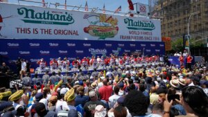 PETA plans to make presence at Joey Chestnut’s comeback in Nathan’s Hot Dog Eating Contest