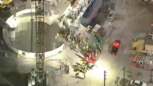 Construction workers reach safety after Los Angeles industrial tunnel partially collapses: ‘Everyone is safe’