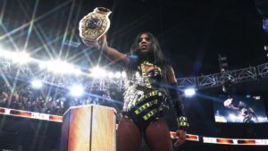 Naomi leaves Evolution as women’s world champion after cashing in Money in the Bank contract