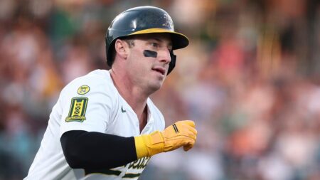 Athletics’ Brent Rooker shuts down fan after being called out for feeding baby during MLB Home Run Derby